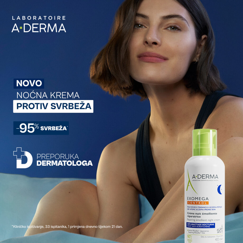 Exomega Control noćna krema protiv svrbeža