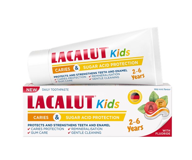 Dječja pasta za zube Lacalut Kids 2-6