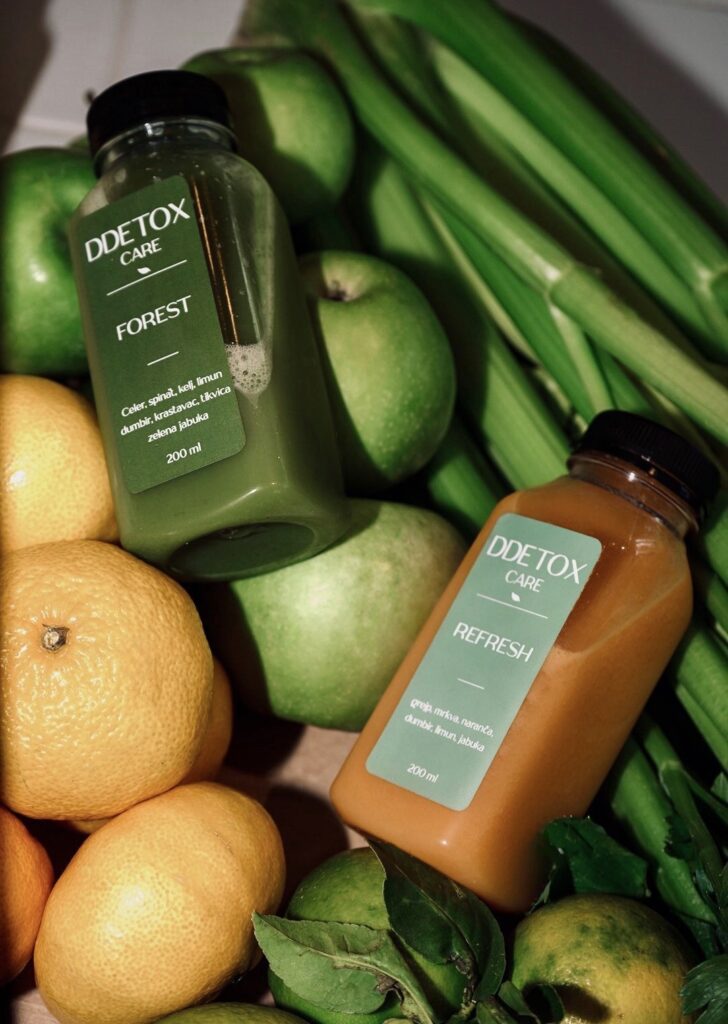 Prirodni hladno prešani sokovi iz Kids DDetox linije