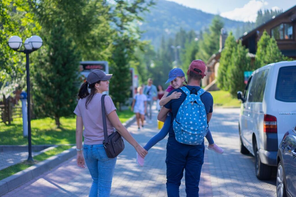 Obitelj na jednodnevnom izletu