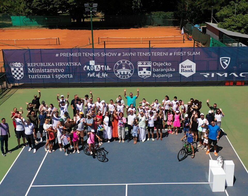 Emocije i nova prijateljstva obilježili završetak prvog međunarodnog dječjeg teniskog turnira FIRST SLAM